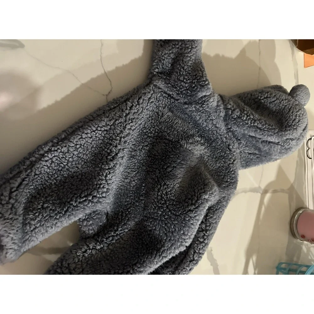Carters Baby Boy Newborn Blue One Piece